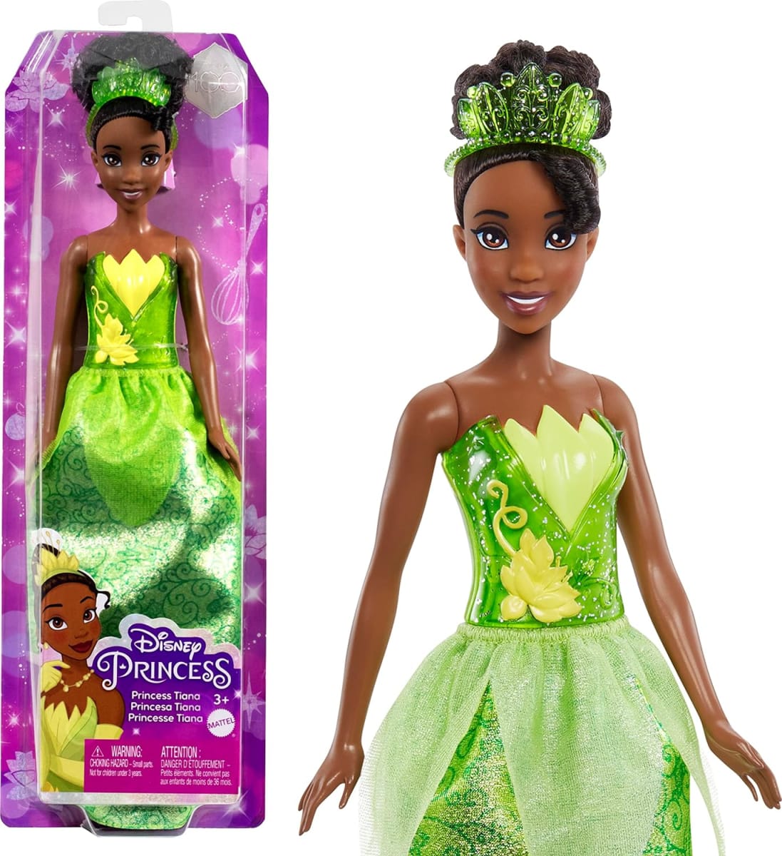 Disney Princesa Tiana Falda Con Brillos1