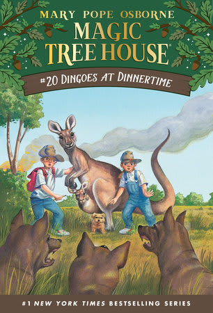Magic Tree House # 20 Dingoes At Dinnertime, Tapa Blanda1