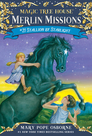 Merlin Missions #21 Stallion By Starlight, Tapa Blanda1
