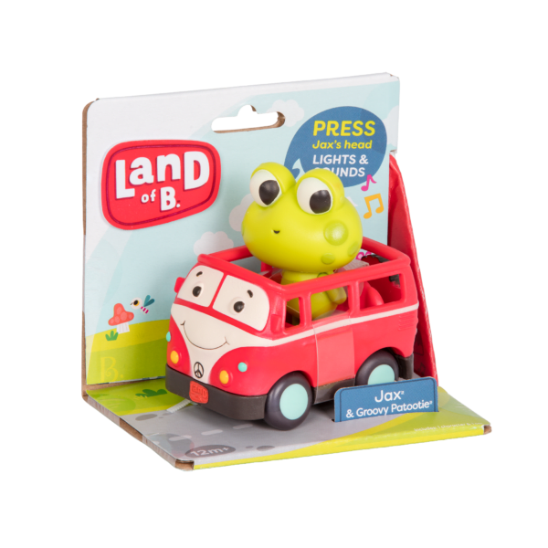 Lanza Rana Jax Y Autobús Groovy Patootie1