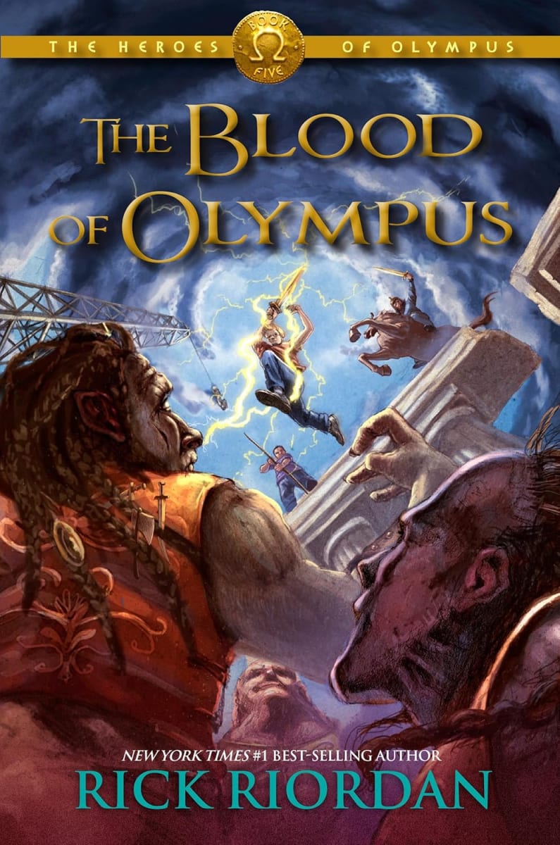Heroes Of Olympus #5 The Blood Of Olympus, Tapa Dura1