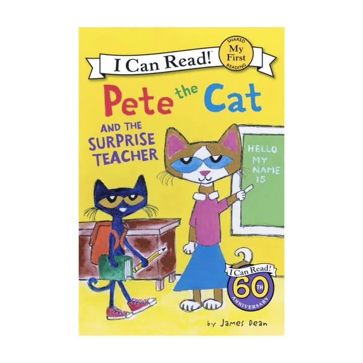 I Can Read: Pete The Cat And The Surprise Teacher, Tapa Blanda1