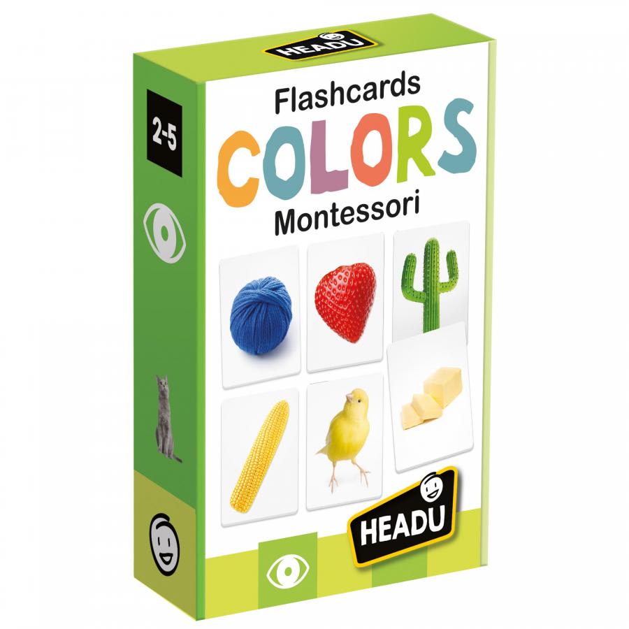 Flashcards Colors Montessori, Colores1