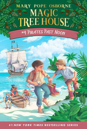 Magic Tree House # 04 Pirates Past Noon, Tapa Blanda1