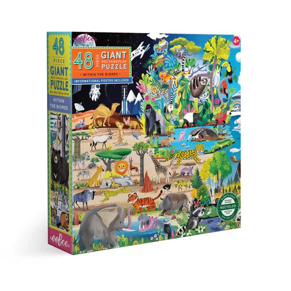 Puzzle 48 Piezas Gigante, Dentro De Los Biomas1