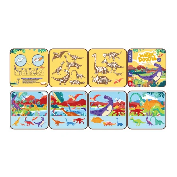 Cuentos Pintar Con Agua Dinosaurios3