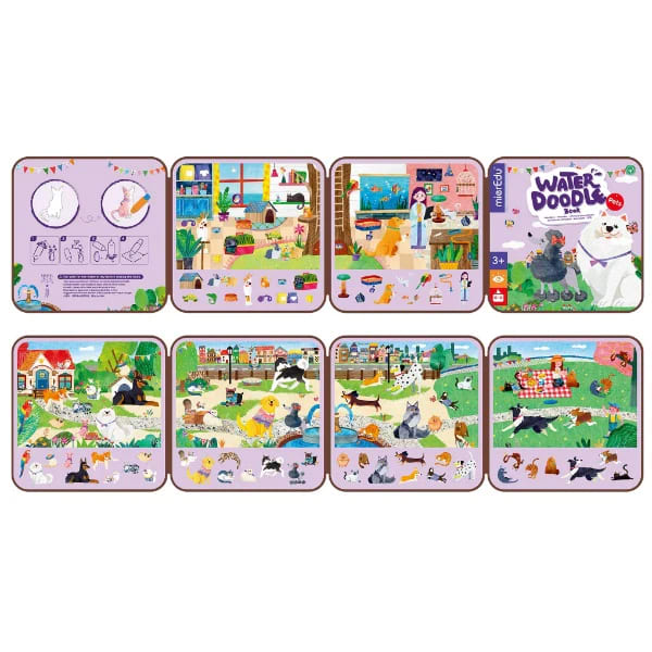 Cuentos Pintar Con Agua Mascotas3