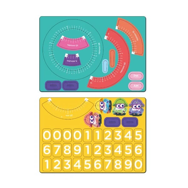 Juego Magnetico Aprender La Hora4