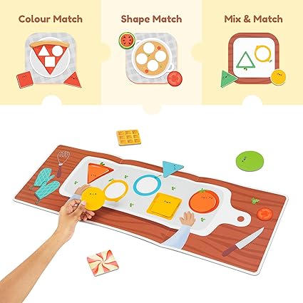 Encaje Formas Y Colores Café3