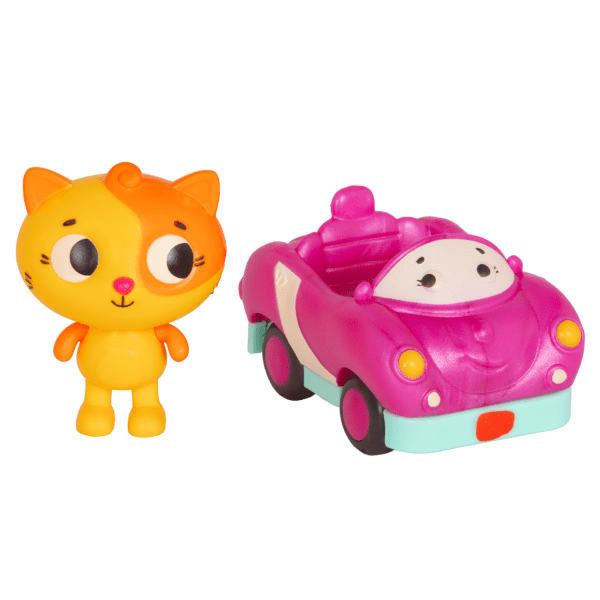 Lanza Gato Lolo Y Coche Smarty Pants4