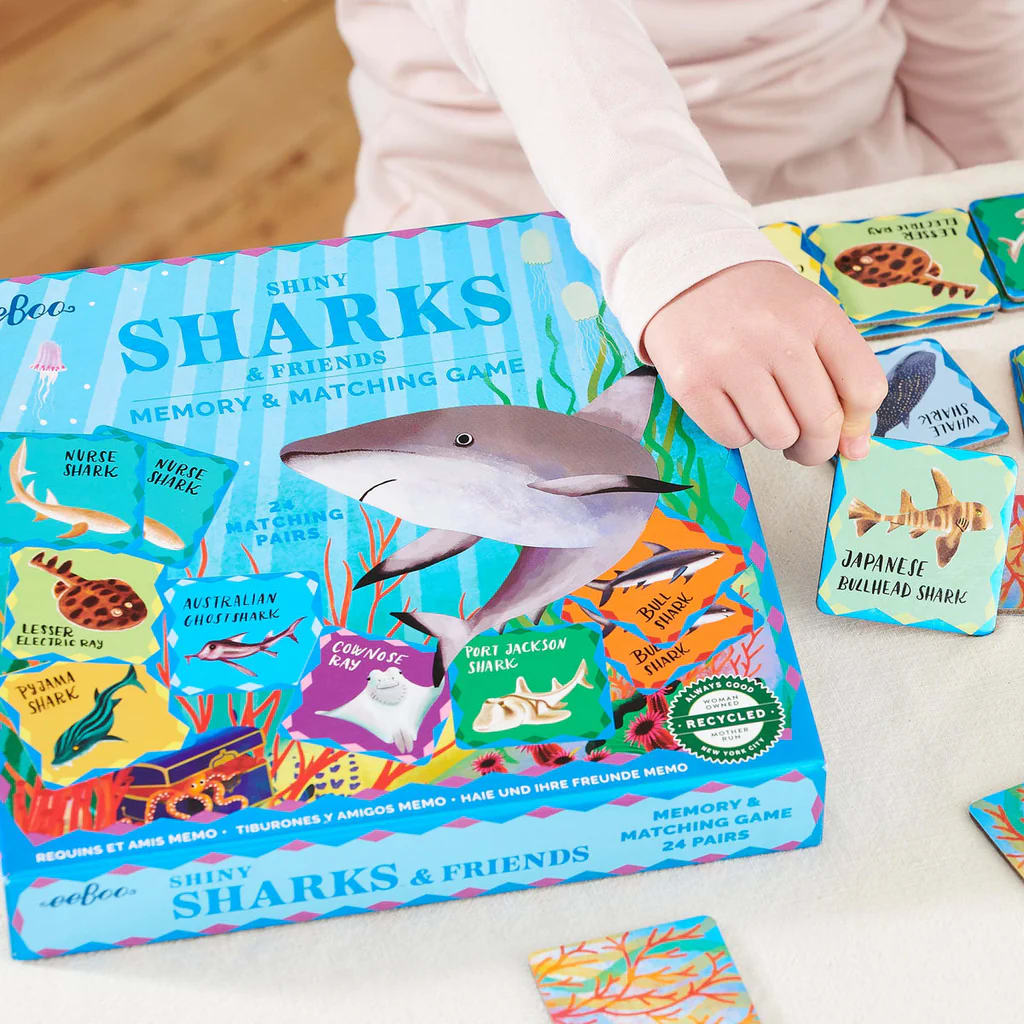 Memory & Matching Game Sharks & Friends Shiny3