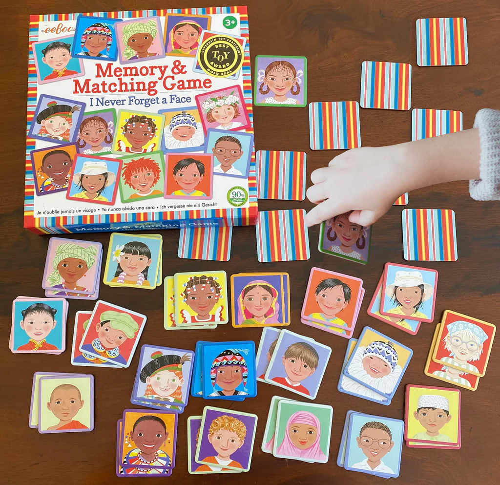 Memory & Catching Game, Juego De Memoria Rostros Del Mundo4