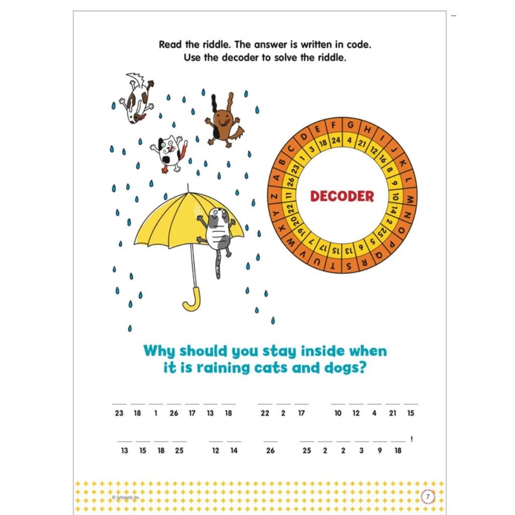 Scholastic Jumbo Book Of Fun For Kids, Libro De Actividades3