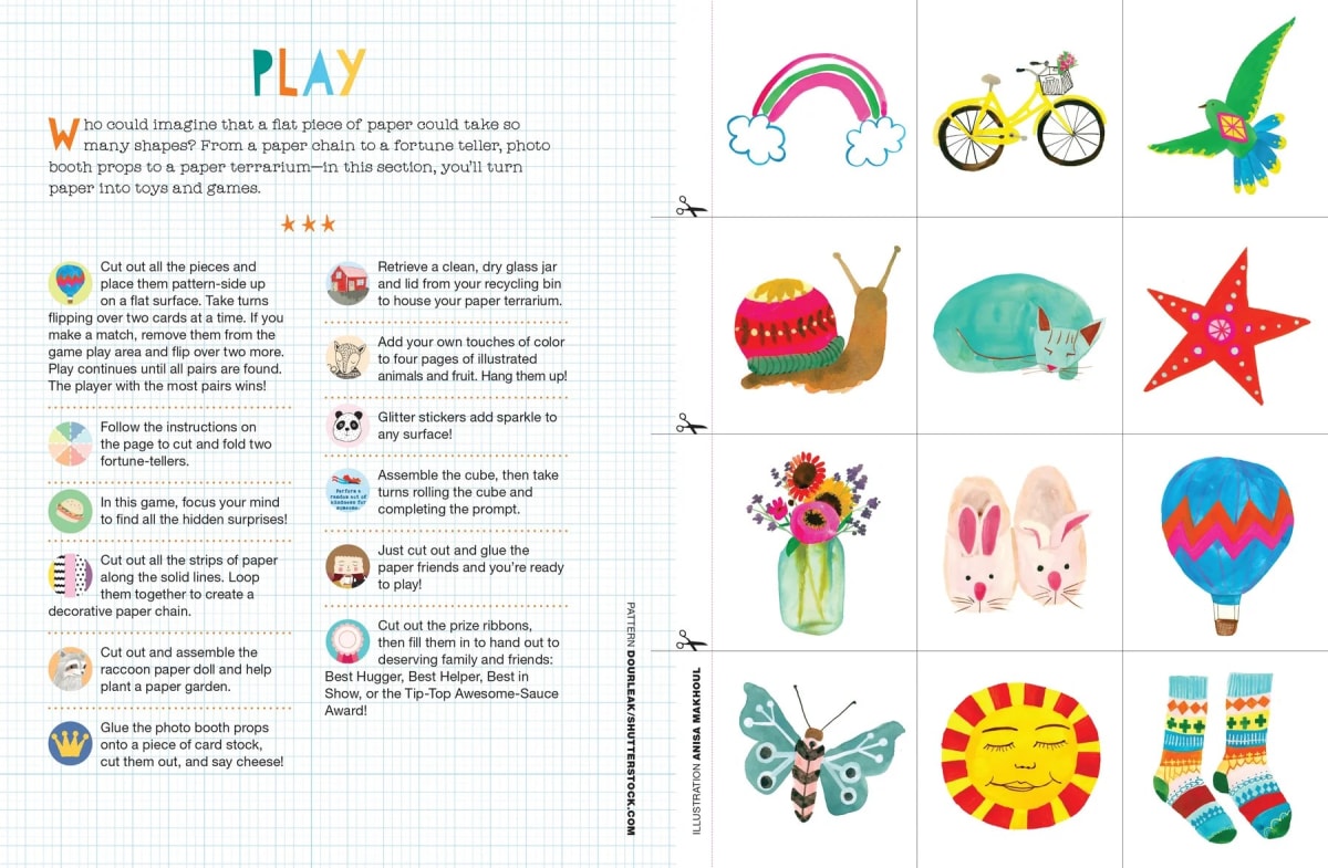 Workman The Kids Book Of Paper Love3