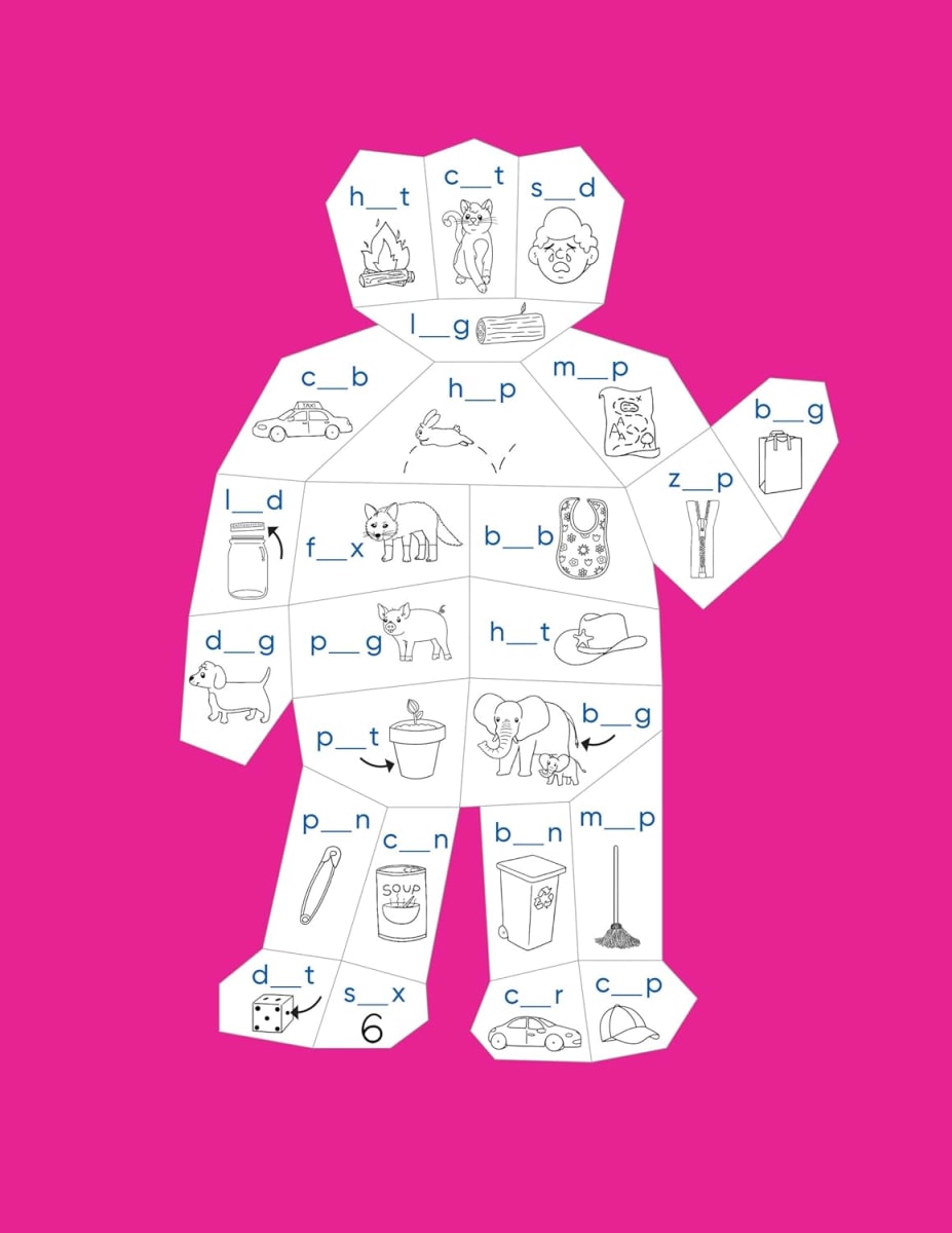 Learn By Stickers Beginning Phonics: Arma 10 Monstruos Con Stickers3