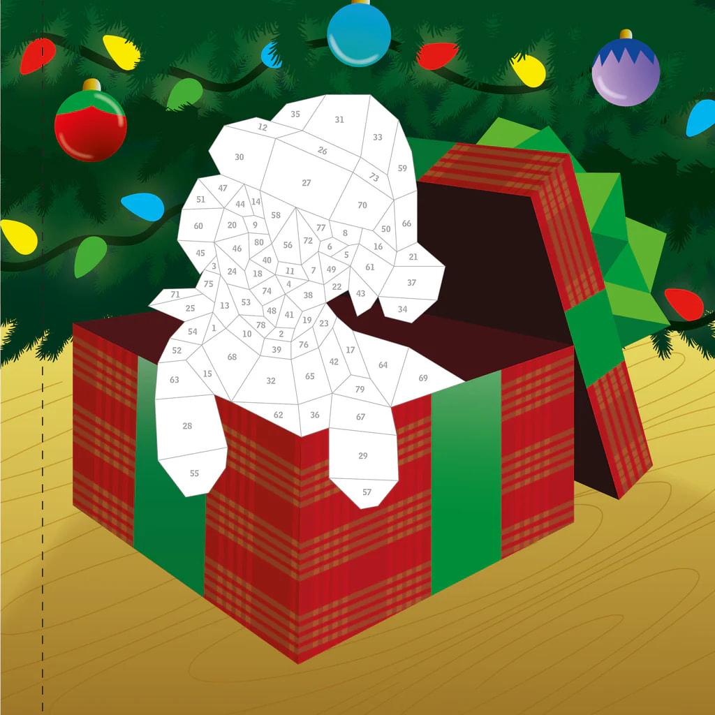 Paint By Sticker: Pinta Con Stickers, Santa Navidad2