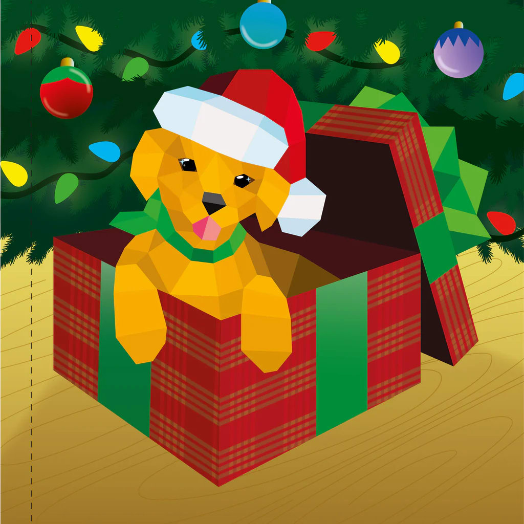 Paint By Sticker: Pinta Con Stickers, Santa Navidad3