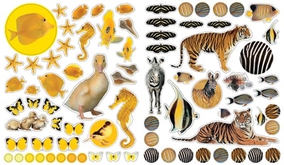 Eyelike Stickers: Stickers Reutilizables, Animales2