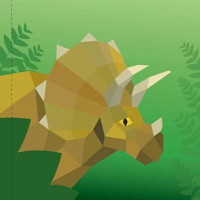 Paint By Sticker: Pinta Con Sickers, Dinosaurios4