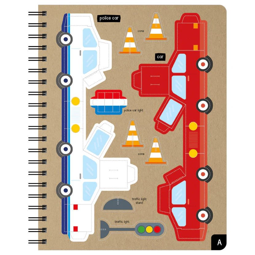 Cardboard Builder On The Go, Contrucción Con Cartón Vehículos2