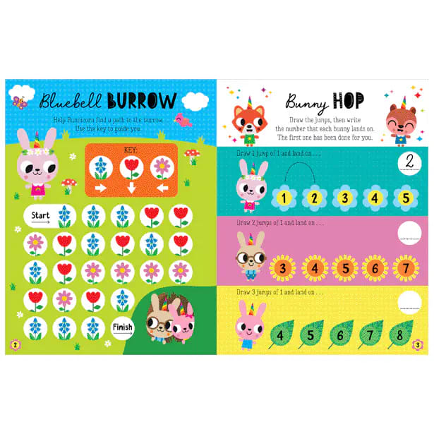 Bunnicorn And Friends Libro De Actividades2