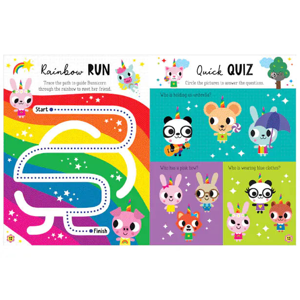 Bunnicorn And Friends Libro De Actividades3