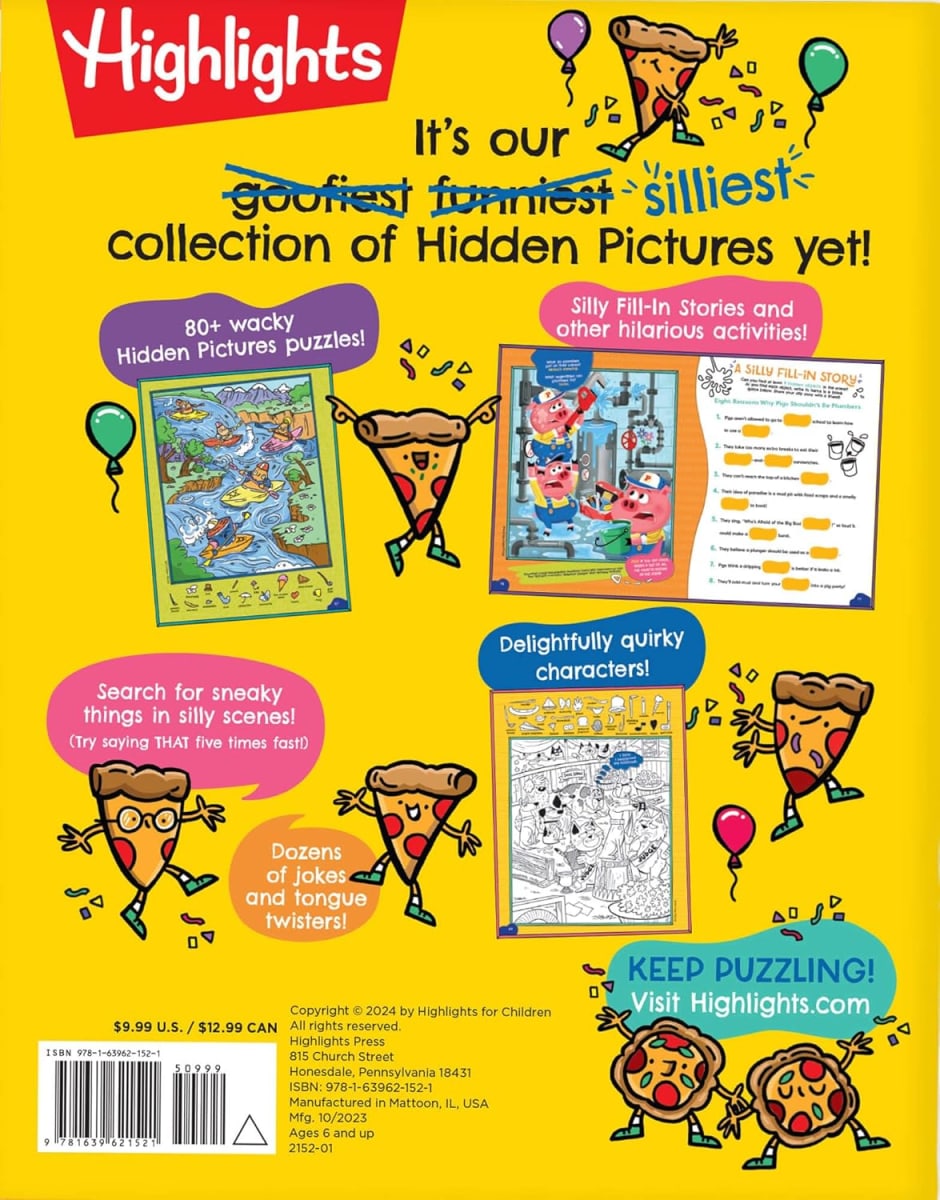 Highlights Silliest Hidden Pictures Puzzles Ever: 144 Pages Of Silly Puzzles2