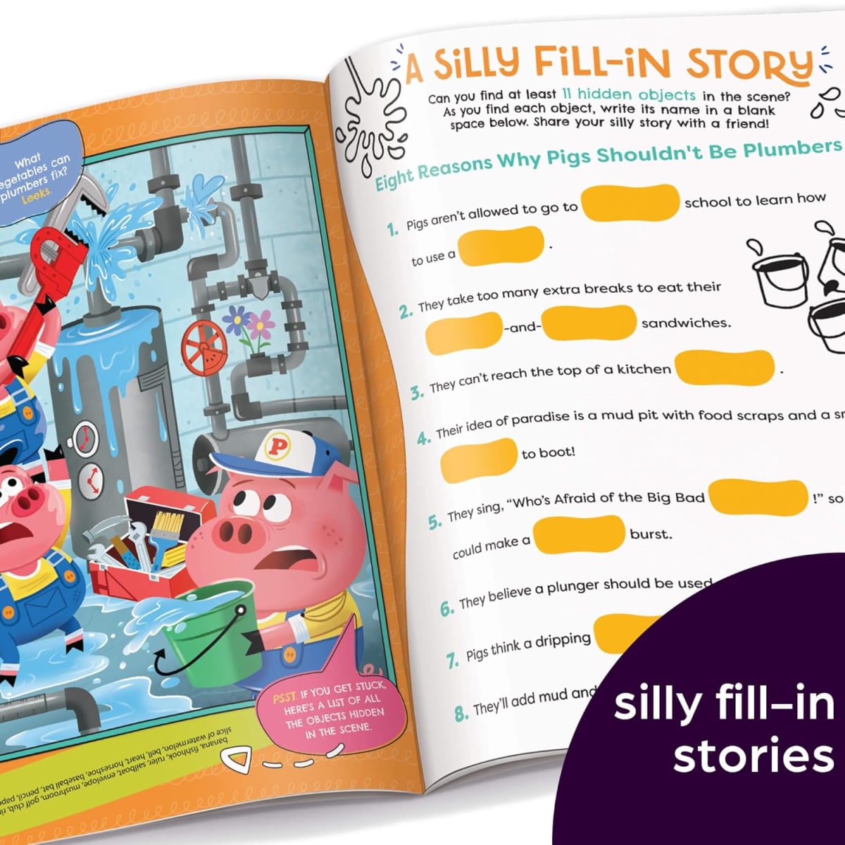 Highlights Silliest Hidden Pictures Puzzles Ever: 144 Pages Of Silly Puzzles6