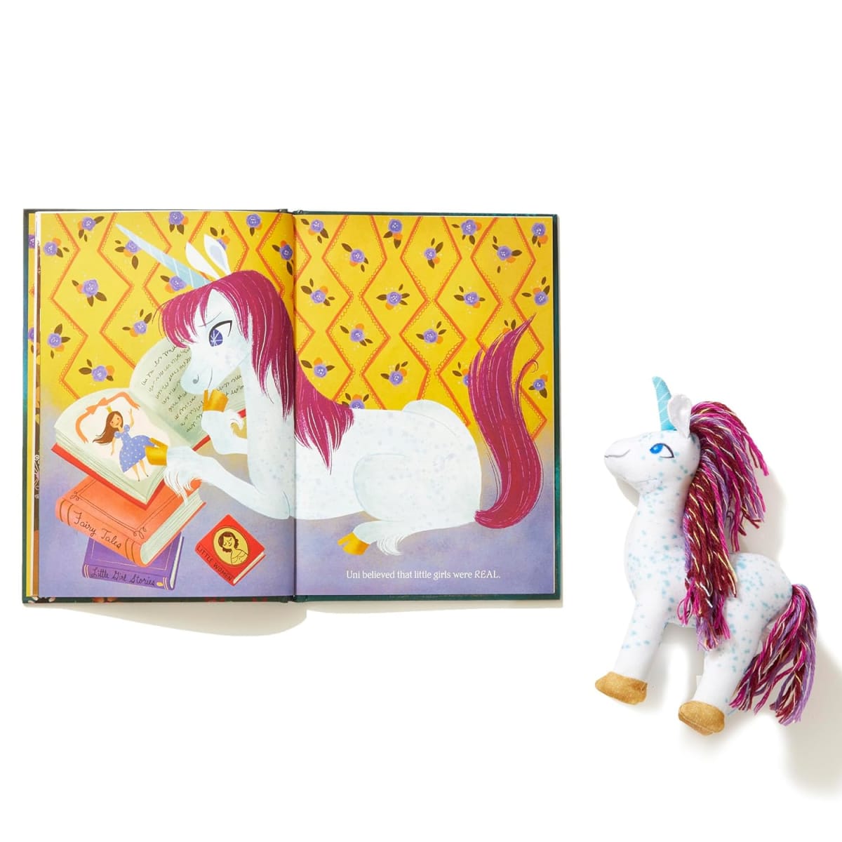 Uni The Unicorn Book And Toy Set, Tapa Dura3