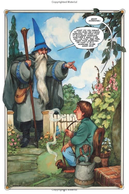 The Hobbit: A Graphic Novel: An Enchanting Fantasy Adventure, Tapa Blanda3