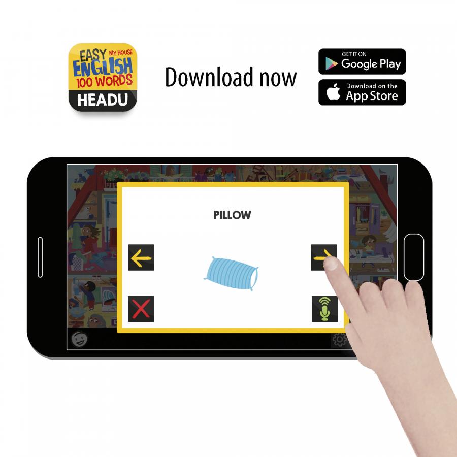 Puzzle 108 Piezas Easy English 100 Words My House, 100 Palabras Mi Casa4