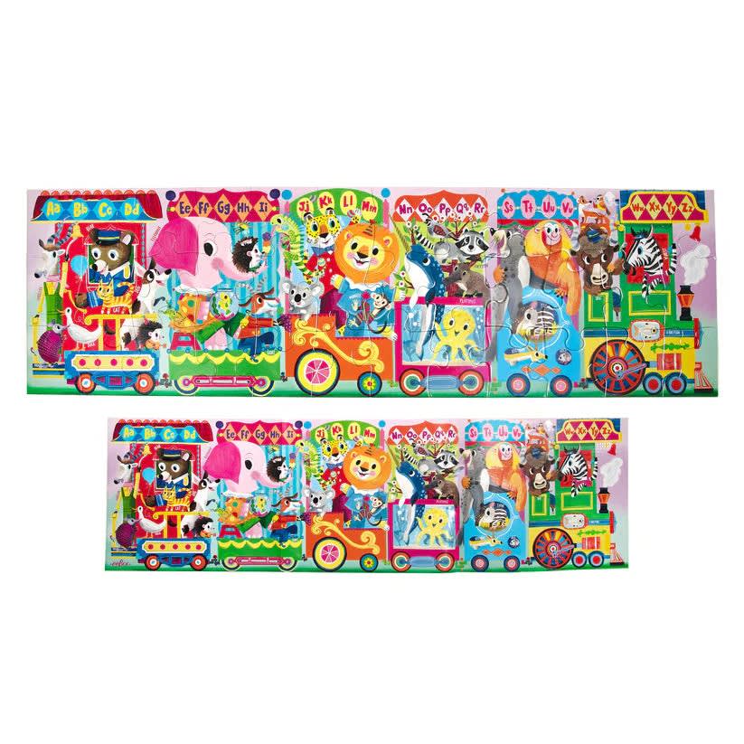 Puzzle 36 Piezas Extra Largo, Tren Del Alfabeto3