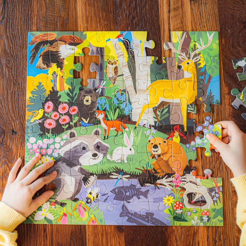 Puzzle 64 Piezas Bosque2