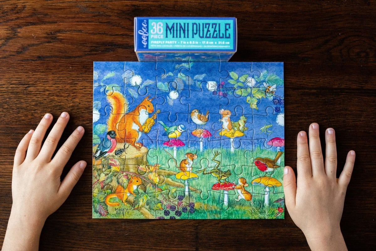 Puzzle 36 Piezas Miniatura, Fiesta De Luciernagas2
