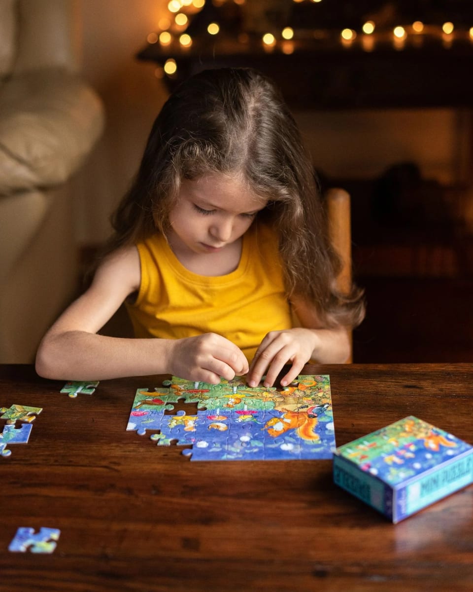 Puzzle 36 Piezas Miniatura, Fiesta De Luciernagas3