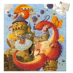 Puzzle 54 Piezas El Caballero Y El Dragón4