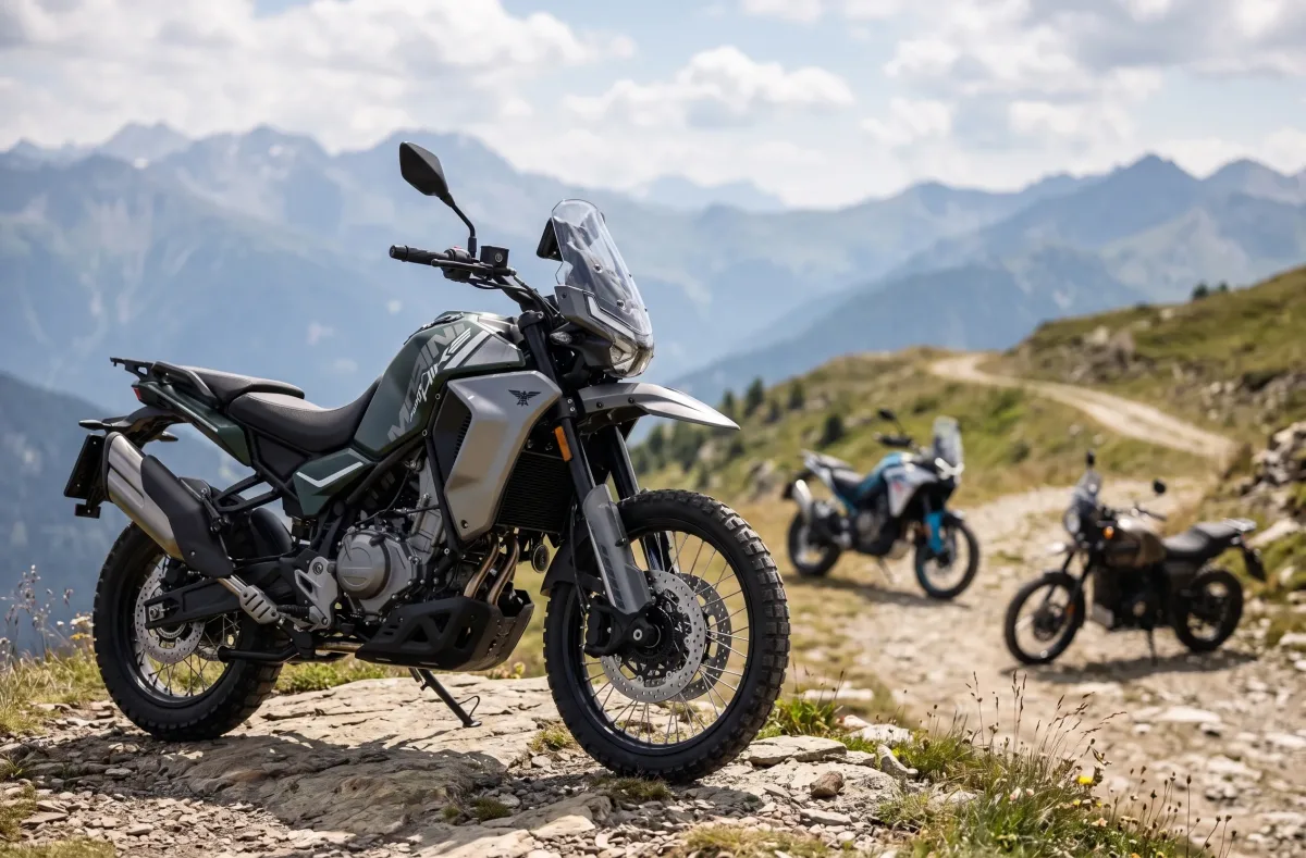 Guerra en los 450 cc: Moto Morini Alltrhike 450 vs. CFMoto 450MT, Himalayan 450, BMW F 450 GS y KTM 390 Adventur