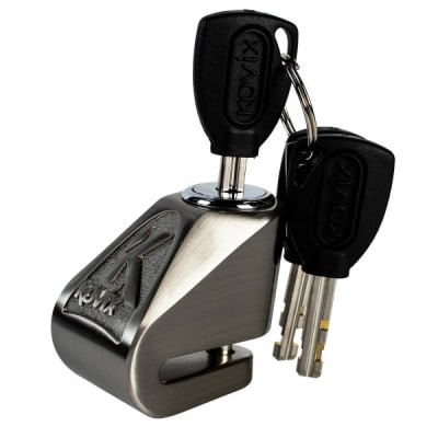 Candado de Disco Moto Kovix Kn1 Metal Pulido