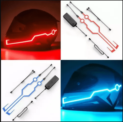 Luces Para Casco 2 Tiras