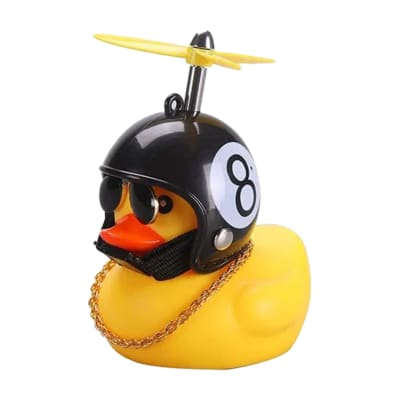 PATO MOTOQUERO GOMA ADORNO PARA MOTO SURTIDO