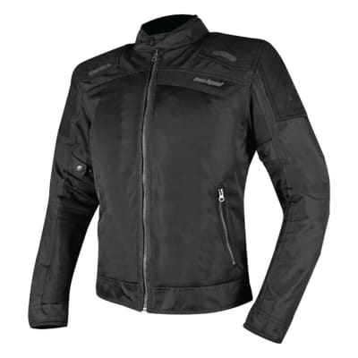 Chaqueta Moto Ones Again SJ01 Protecciones Negra