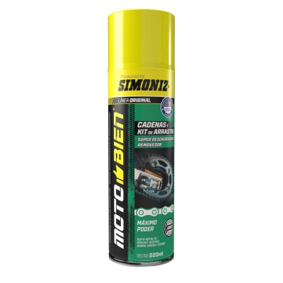 Limpiador Desengrasante Cadena SIMONIZ Moto Bien 220ml