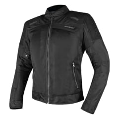 Chaqueta Moto Ones Again SJ01 Protecciones Negra
