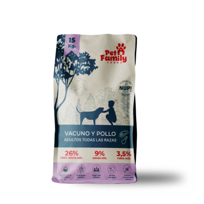 PET FAMILY PERRO 15 KG
