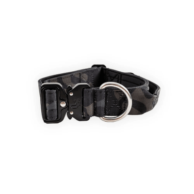 STREET DOGS COLLAR COMBAT 4 CM BLACK CAMO1