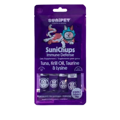 SUNIPET SUNICHUPS IMMUNE DEFENSE 4 STICKS