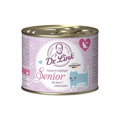 DR. LINK LATA SENIOR LAMB & POULTRY 200 GR