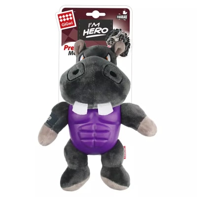 GIGWI I 'M HERO SQUEAK HIPOPOTAMO 1 PZ