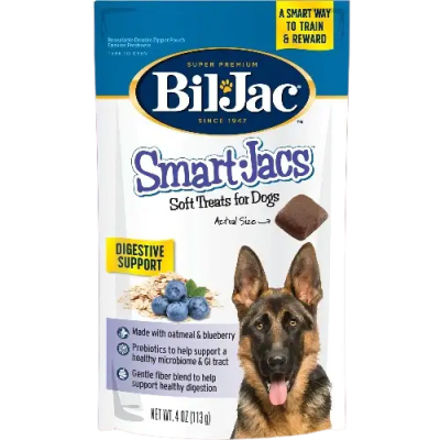 BIL-JAC SNACK DIGESTIVE SUPPORT SMART JACS 113 GR