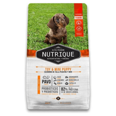 NUTRIQUE TOY & MINI PUPPY 3 KG CACHORRO RAZA PEQUEÑA